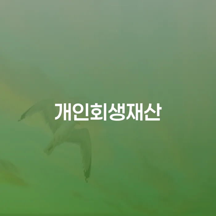 청년개인회생 빚갚는 방법 무료 상담이 가능한 곳