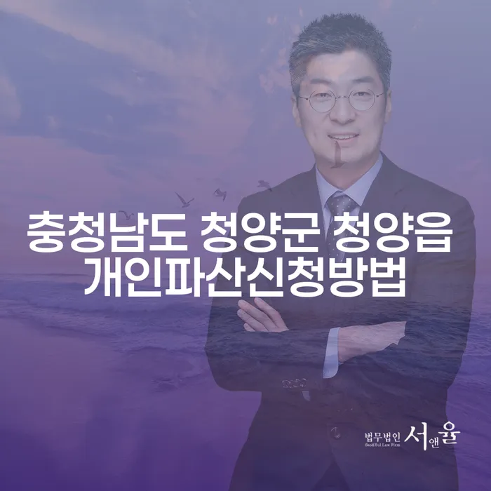 청양군에서 개인파산 및 개인회생 신청하는 방법은?